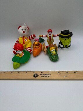 Huge Lot Ty Ronald Mc Donald Beanie Ronald Mc Donald Figure McDonalds toys car